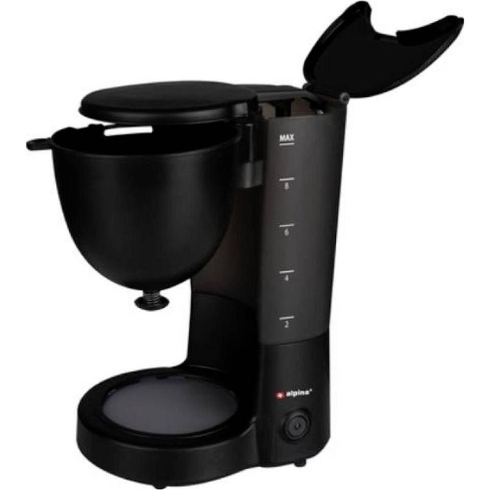Thumbnail - alpina Coffee maker 2-12 cups black, Filterkaffeemaschine, Schwarz