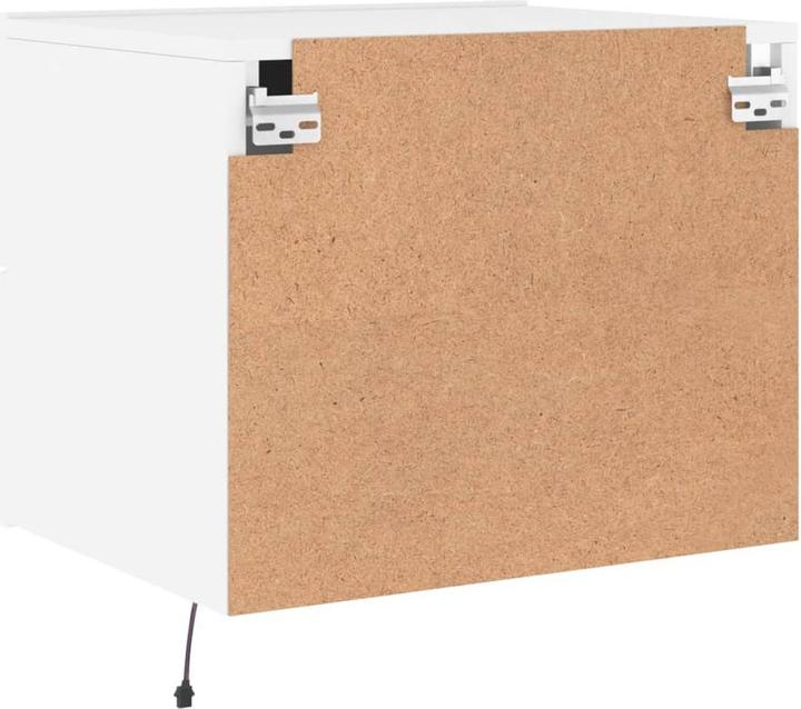 Produktbild VidaXL Wand-Nachttische mit LED-Leuchten (50 x 39 x 41 cm)