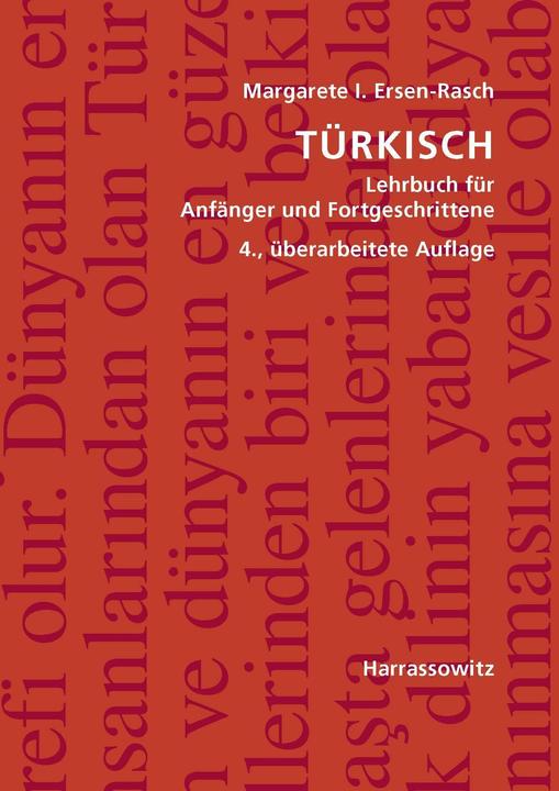 Produktbild Türkisch (Deutsch, Margarete I. Ersen-Rasch, 2012)