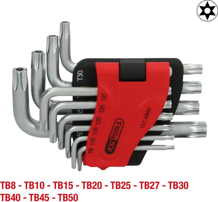 Actual product image KS Tools L-key set short