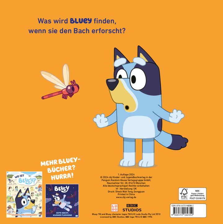 Immagine prodotto Bluey - Al ruscello (Tedesco, 2024)