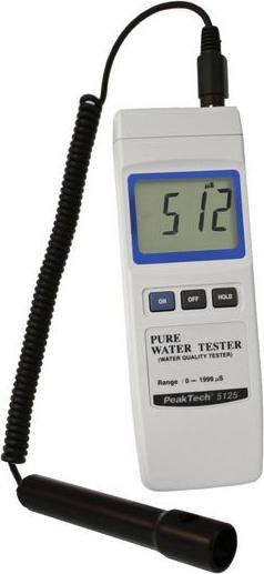 Produktbild Peaktech Wasserleitfähigkeitsmessgerät, 1.99mS
