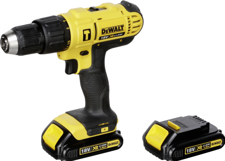 Immagine prodotto DeWalt DCD776C2 18V 2x 1,3 Ah Avvitatore per trapano a percussione in valigetta (Batteria ricaricabile)