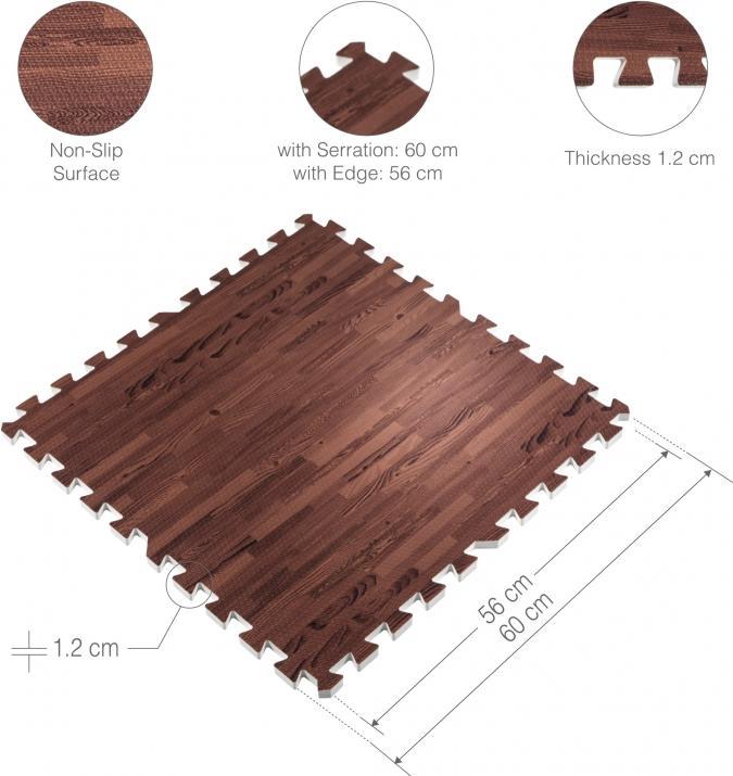 Produktbild Gorilla Sports Schutzmattenset (1.20 cm)