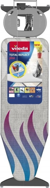 Actual product image Vileda Total Reflect Plus full size ironing board (130 x 44 cm)
