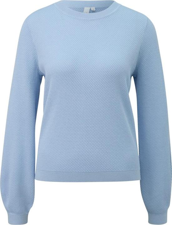 Image du produit s.Oliver Strickpullover Strickpullover mit Struktur aus Viskosemix (XL)