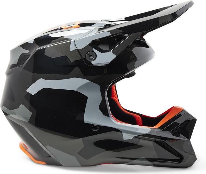 Image du produit Fox Casque 23 V1 Bnkr Dot/Ece Gry Cam