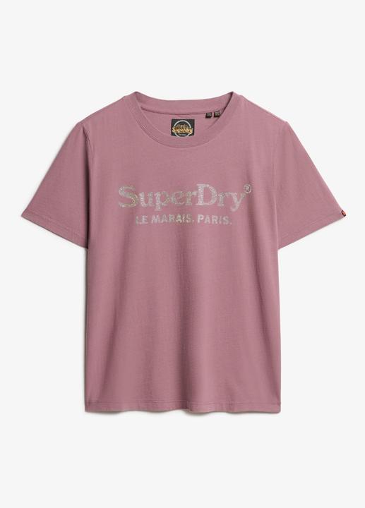 Produktbild Superdry Locker geschnittenes Venue Metallic T-Shirt (XXS)