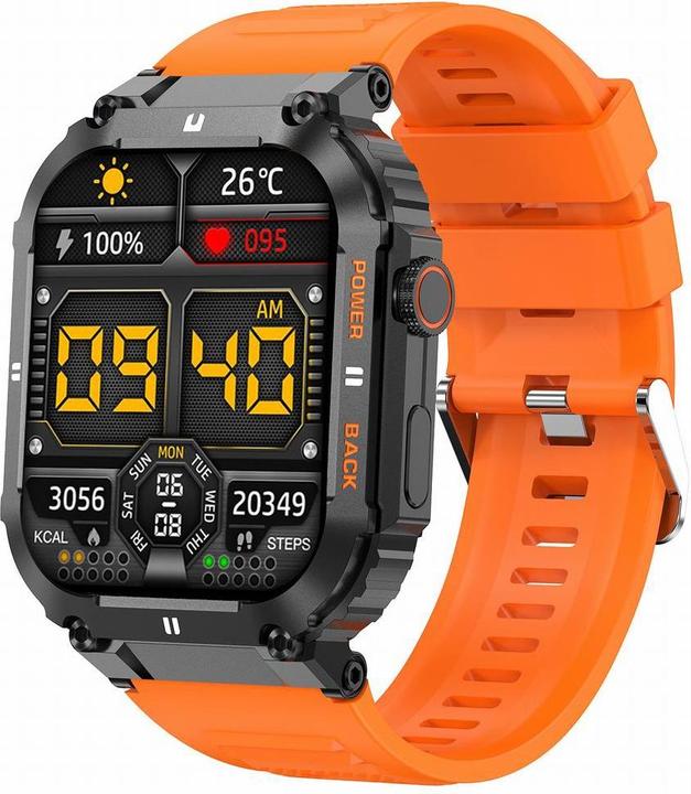 Produktbild Gravity SMARTWATCH MĘSKI GT6-3 - WYKONYWANIE POŁĄCZEŃ, MONITOR SNU (sg020c)