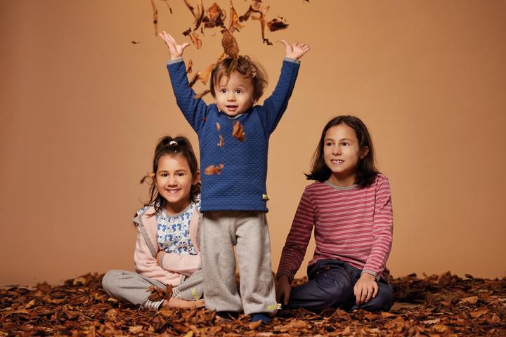 Immagine prodotto loud + proud Camicia a maniche lunghe a strisce malva (62, 68)