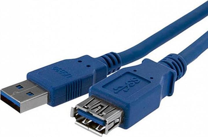 Produktbild StarTech 1m Blue USB 3 Extension Cable (1 m, USB 3.2 Gen 1)