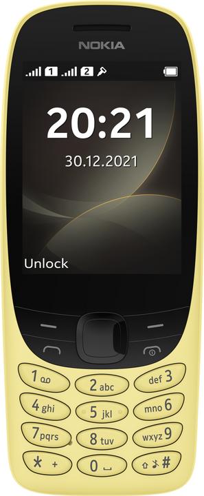 Image du produit Nokia 6310 (2021) 16 MB Dual-Sim Yellow Neu (2.80", 0.30 Mpx, 2G)