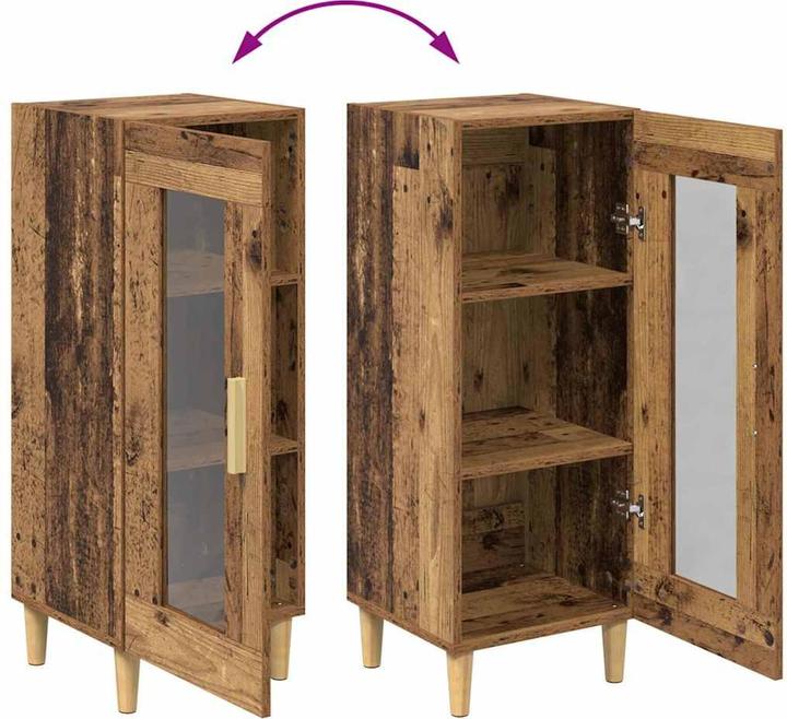 Image du produit vidaXL Wohnzimmer Sideboard (32.50 x 32.50 x 90 cm)