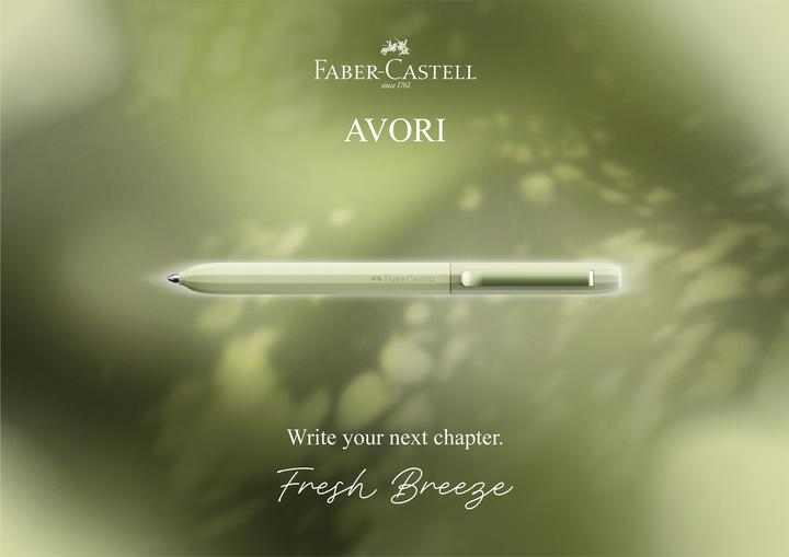 Immagine prodotto Faber-Castell Kugelschreiber Avori XB Fresh Breeze (Verde, 1x)
