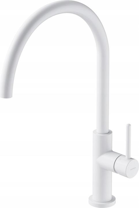 Omnires Y Küchenarmatur, bodenstehend, mattweiss