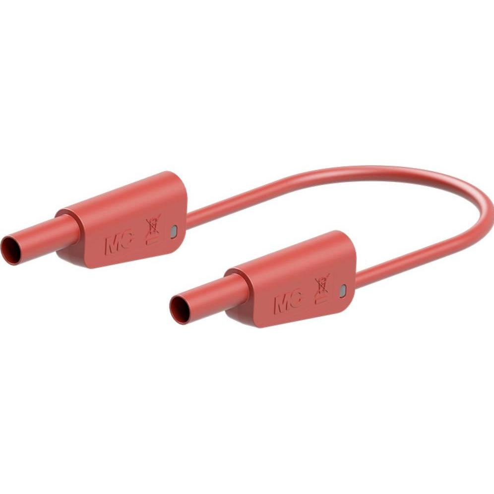 Stäubli, Messleitung, SLK-4N-S25 Messleitung ( - ) 100 cm Rot 1 St.