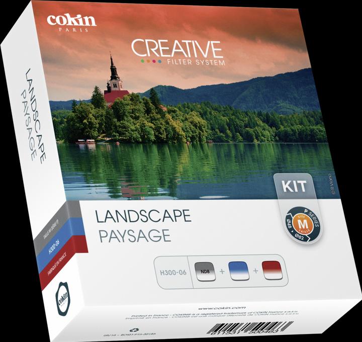 Productafbeelding Cokin H300-06 Landscape Kit incl. 3 filters (82 mm, ND / grijsfilter, 82 mm)