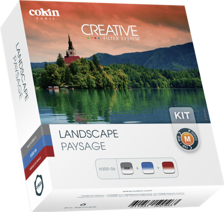 Produktbild Cokin H300-06 Landscape Kit inkl. 3 Filter (82 mm, ND- / Graufilter, 82 mm)