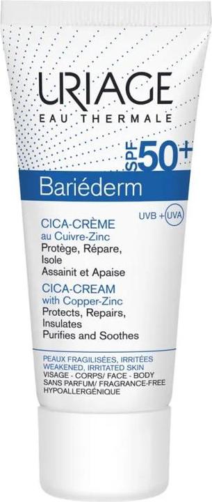 Actual product image Uriage Bariéderm Cica Cream (40 ml, 24h cream, SPF 50)