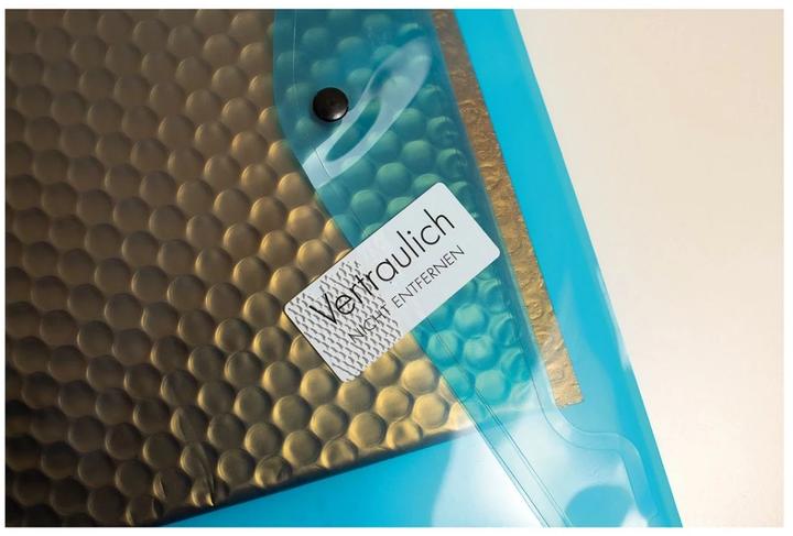 Actual product image HERMA A4 security labels