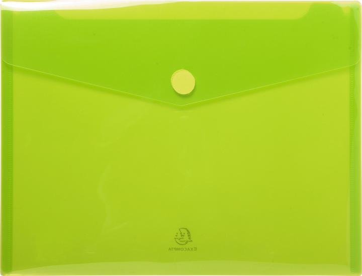 Image du produit Exacompta Sachet de 5 pochettes-enveloppes polypropylène - A4 - Couleurs assorties (A4, 5 x)