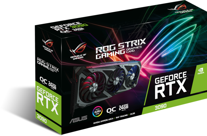 Actual product image ASUS GeForce ROG STRIX RTX 3090 GAMING (24 GB)
