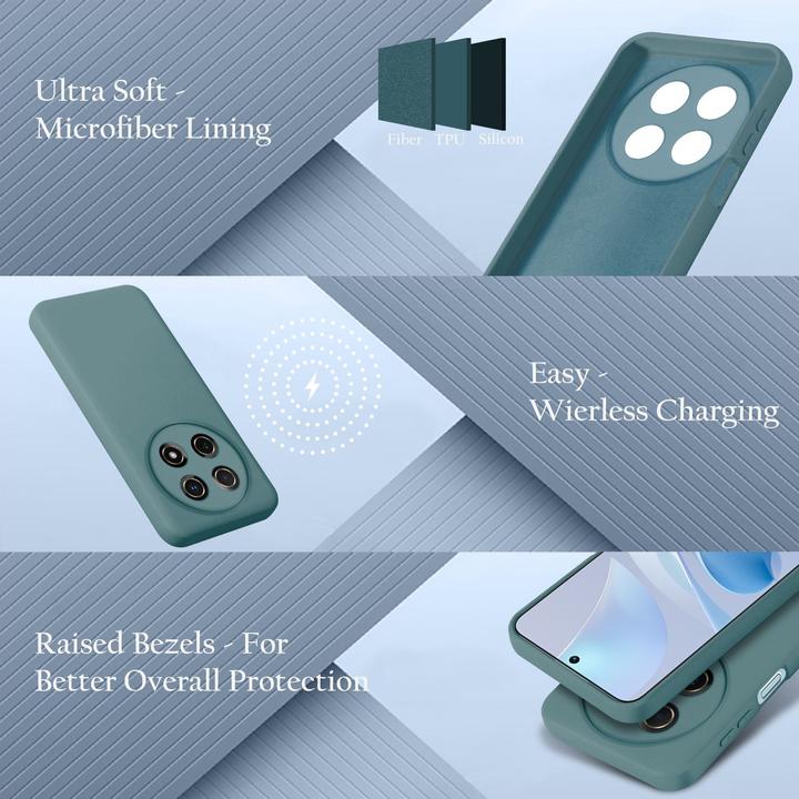 Image du produit Cadorabo Coque pour Huawei NOVA 13i TPU Liquid Silicone Case (Nova)