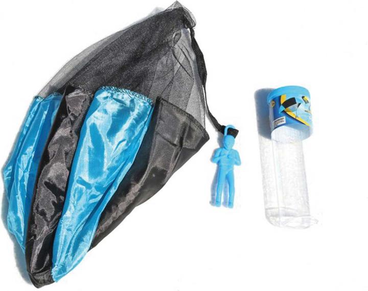 Modellbau Lindinger parachutist konrad blue