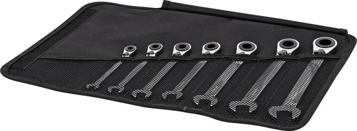 Produktbild Stier Ringstop Maul-Ringratschenschlüssel-Satz, 7-teilig (8 mm)