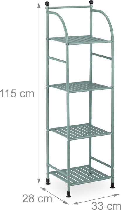 Produktbild Relaxdays Standregal (33 x 28 x 115 cm)