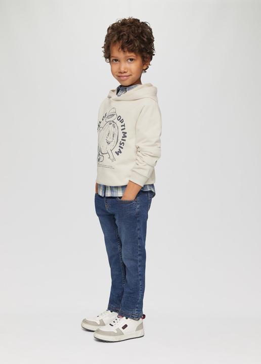 Produktbild S.Oliver Sweatshirt Oversized Hoodie mit Frontprint (116, 122)