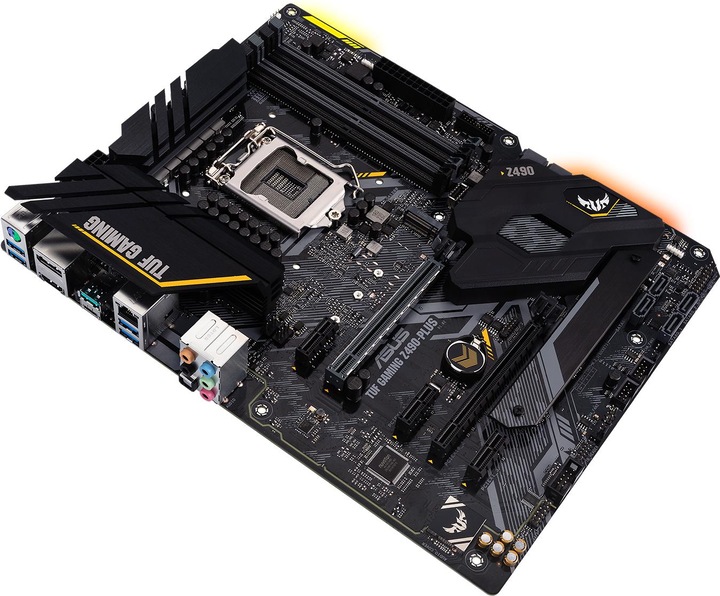 Produktbild ASUS TUF Gaming Z490-PLUS (LGA 1200, Intel Z490, ATX)
