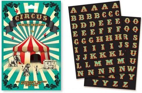 Image du produit The Monster Factory Aimants de réfrigérateur de cirque