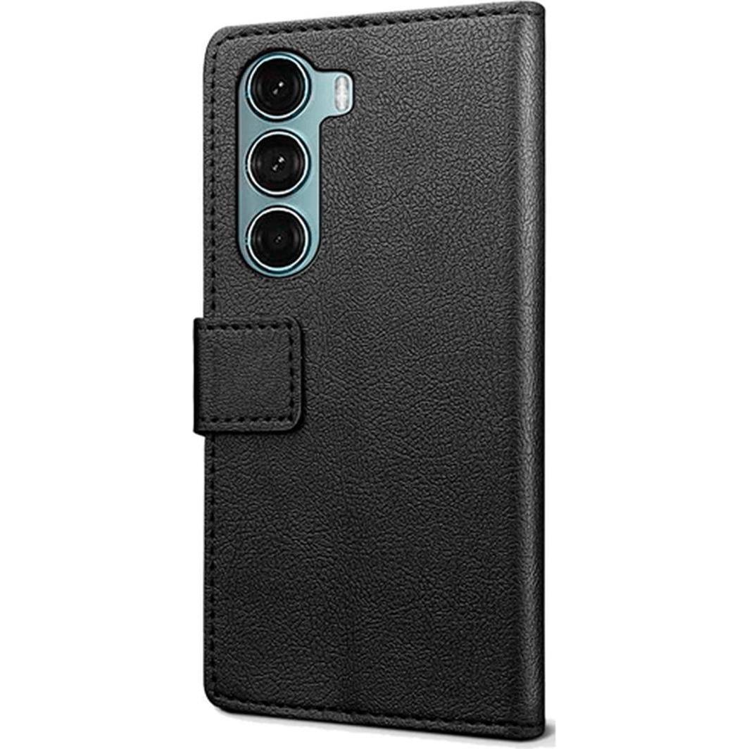 Thumbnail - Just in Case PU-leder Book Case Schwarz Motorola Moto G200 (Motorola Moto G200), Smartphone Hülle, Schwarz