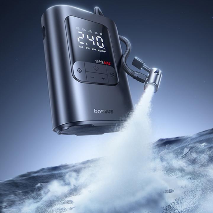 Produktbild Baseus GoTrip VA1 Super Mini Wireless Inflator 19-Cyl Black