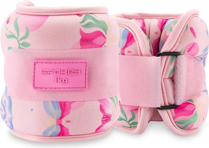 Actual product image Spokey The Bloom Form Knöchel- und Handgelenkgewichte 2x1 kg (2 x 1 kg)