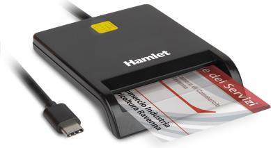 Hamlet HUSCR311C lettore di card readers Interno USB USB 3.2 Gen 1 (3.1 Gen 1) Nero