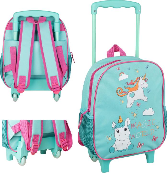 Actual product image Idena Unicorn Backpack Trolley