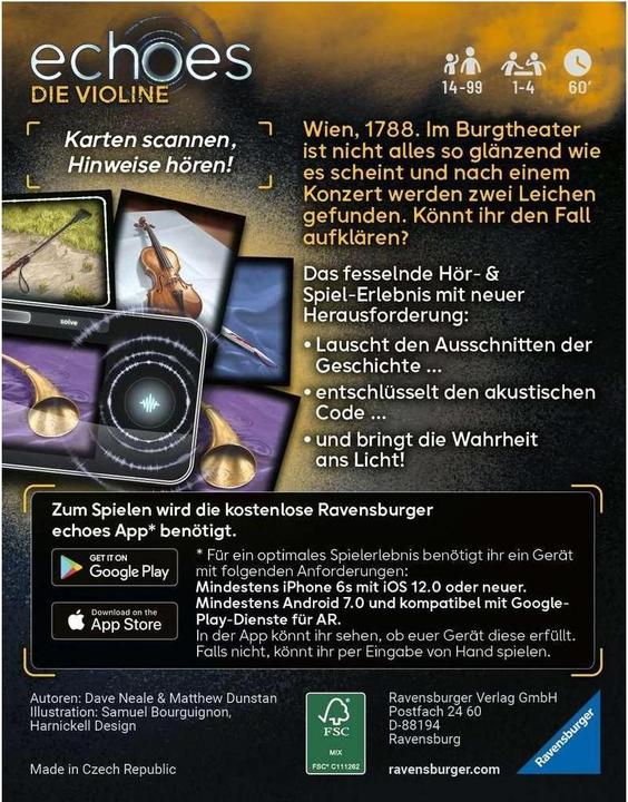 Produktbild Ravensburger echoes Die Violine (Deutsch, 1 - 4 Spieler)