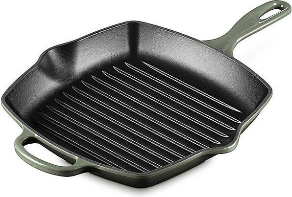 Produktbild Le Creuset Grillpfanne SIGNATURE dunkelgrün (Grillpfanne, Gusseisen, 26 x 5.30 cm)