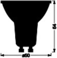 Produktbild Ledvance LDV SMART+ SPOT GU10 TW 2700 - 6500K 230V ZigBee 3.0 (GU10, 4700 W, 350 lm, 1 x, F)