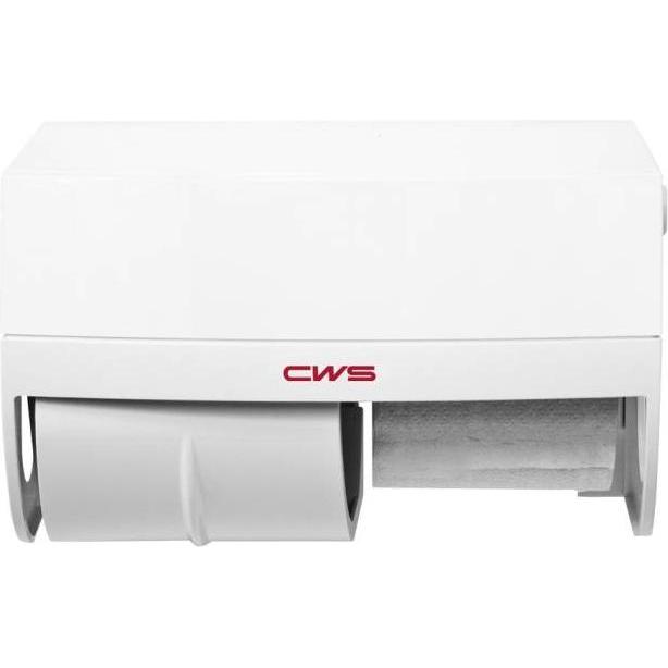 CWS, Portarotoli, Pannello per distributore di carta igienica Paradise bianco