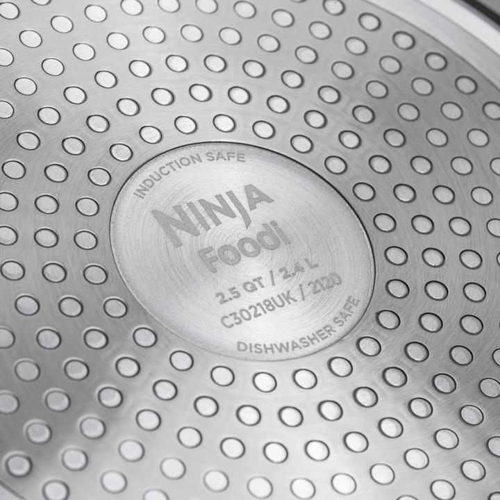Image du produit Ninja C30218EU Foodi ZEROSTICK Casserole à manche 18 cm + couvercle (Casserole à manche, Aluminium)