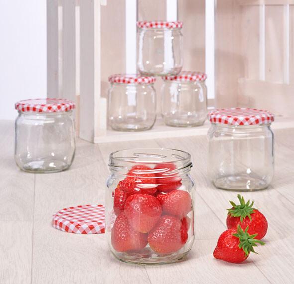 Produktbild Childhome Einmachglas mit Schraubdeckel (6 Stk., 0.43 l)
