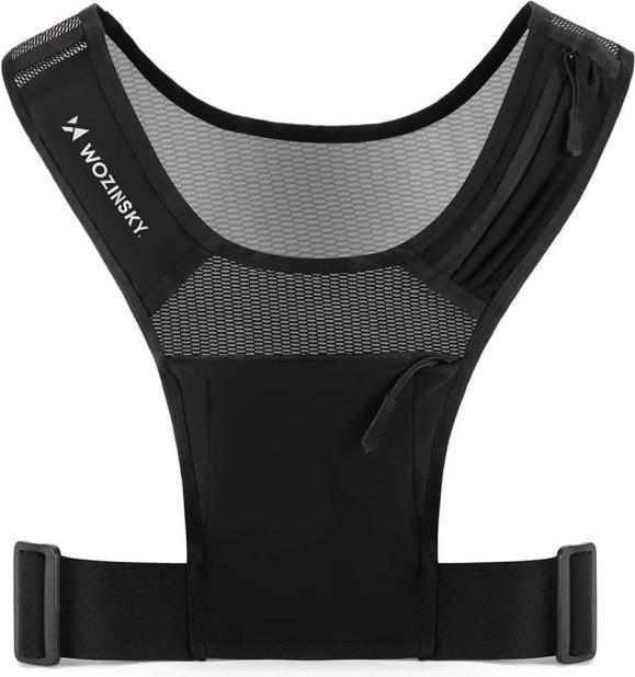 Produktbild Wozinsky WKDB1 reflektierende Laufweste – schwarz (One Size)