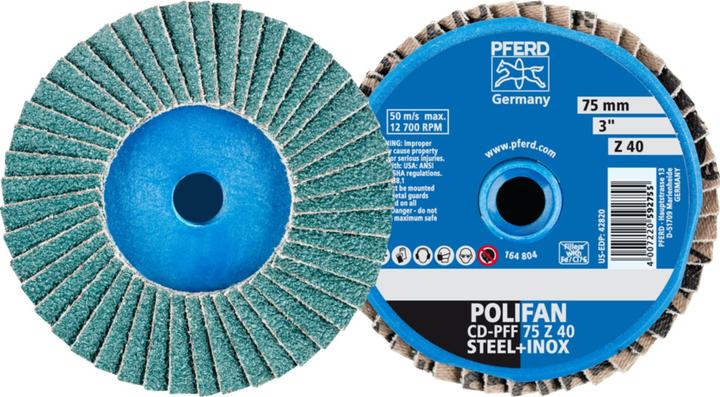 Actual product image Pferd flap disc (40)