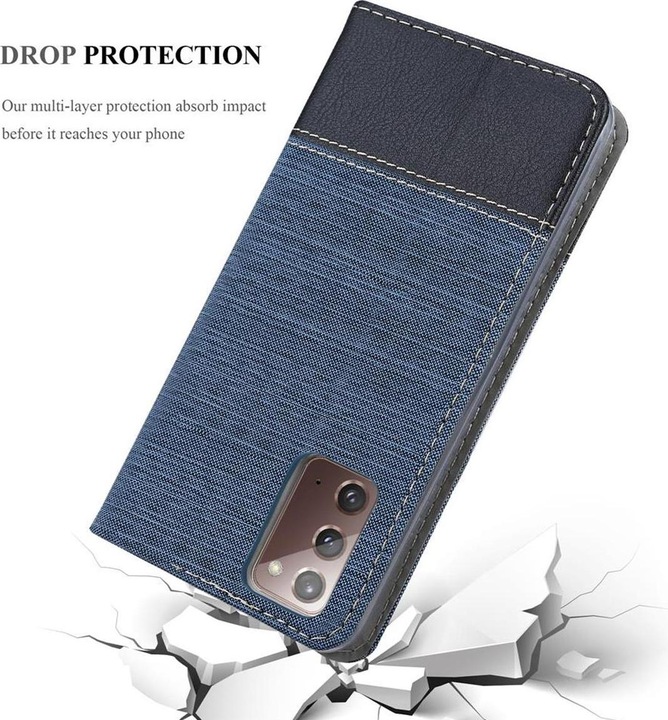 Image du produit Cadorabo Couverture look jeans Book (Samsung Galaxy Note 20)