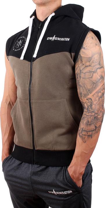 Immagine prodotto Gym Generation Felpa con cappuccio Alpha - NERO / CIPRI (S)