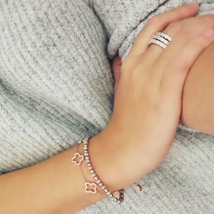 Produktbild Candy Ring Stine, 925 Sterling Silber (50, 925 Silber)