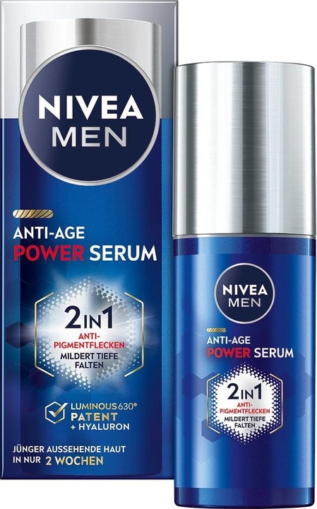 Actual product image NIVEA Men Power Anti-Age Serum 2in1 (30 ml)